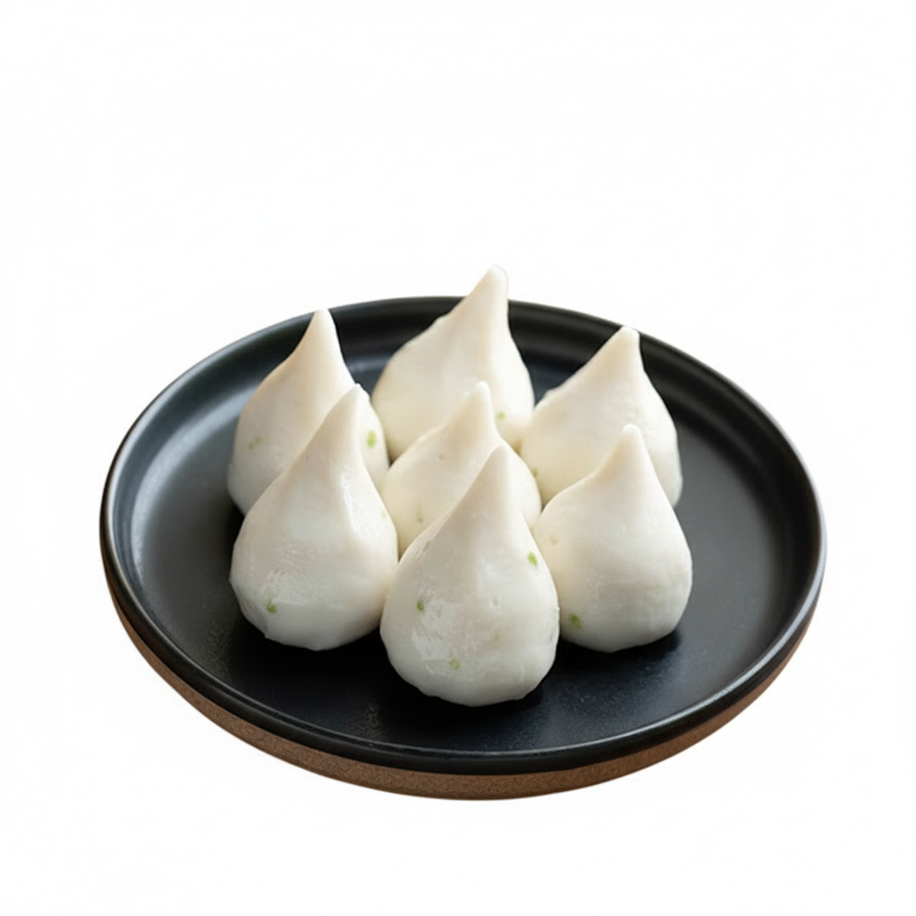 Squid dumpling with fish roe