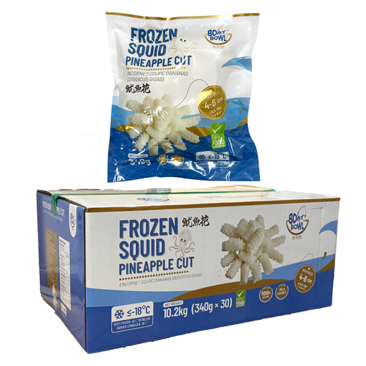 Pineapple Cut Squid Fillet