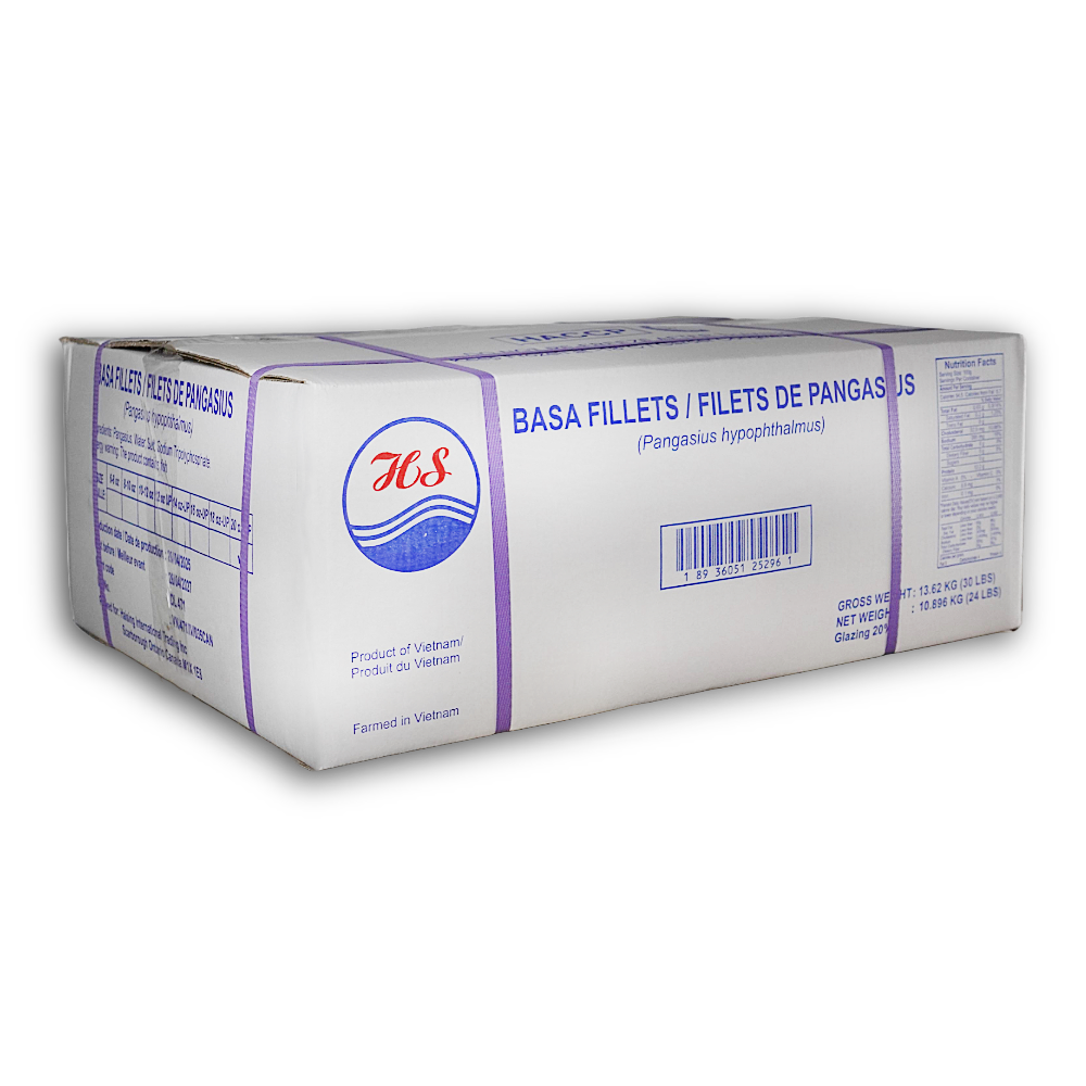 Basa Rks Basa Fish Fillet - Size 10/12 – My Seafood Wholesale