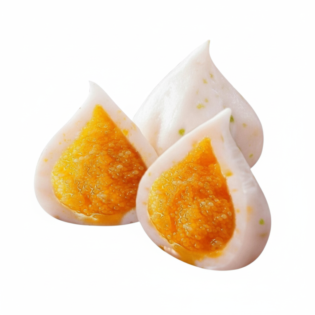 Exploded Fish Ball with Fish Egg