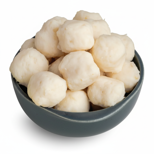 Squid flavour fish ball